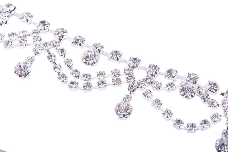 KAOYOO 1 Yard Crystal Rhinestone Chain Trim Sewing Trim for Wedding Decoration,Sewing Craft,DIY Accessories - Image 4